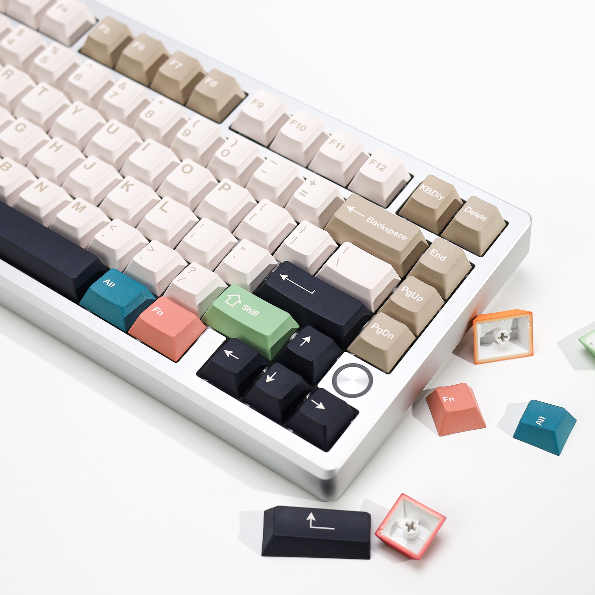 Retro Gaming Laptop - KBDiy GMK Foundation Keycaps PBT 143