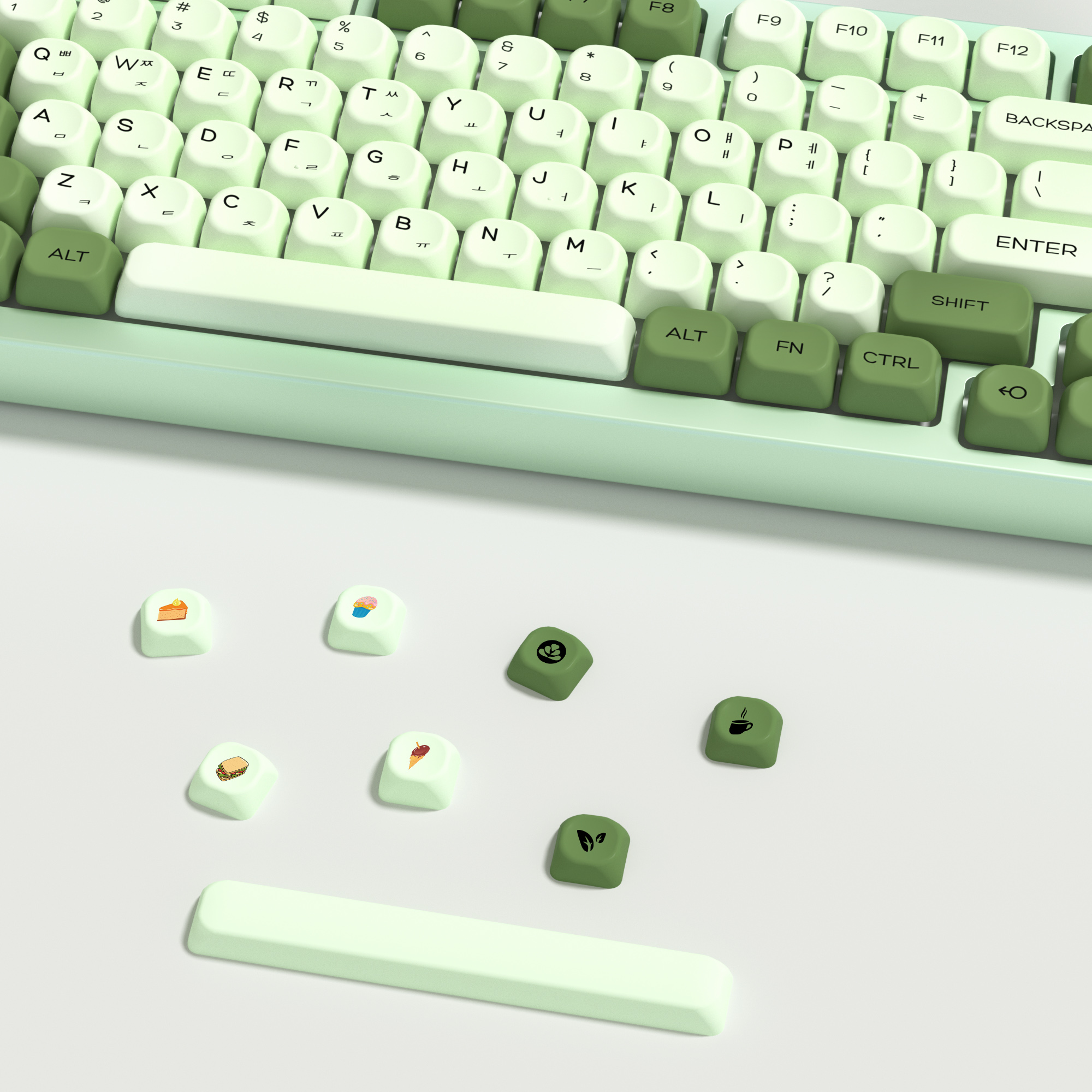 KBDiy Matcha Korean Keycap Gre – Retro Gaming Laptop Bewertung und Preis