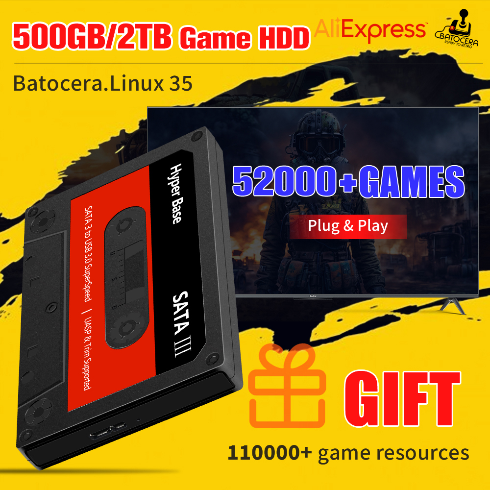 JMachen 500G/2TB Gaming Hard D – Retro Gaming Batocera Bewertung und Preis