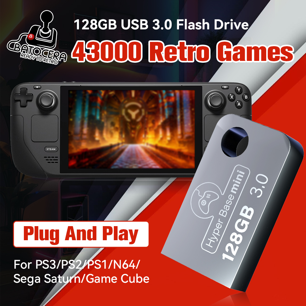 Batocera 128G Gaming Stick Wit – Retro Gaming Laptop Bewertung und Preis