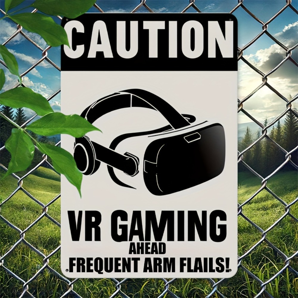 1PC Caution VR Gaming Metal Ti – Retro Gaming Vr Bewertung und Preis