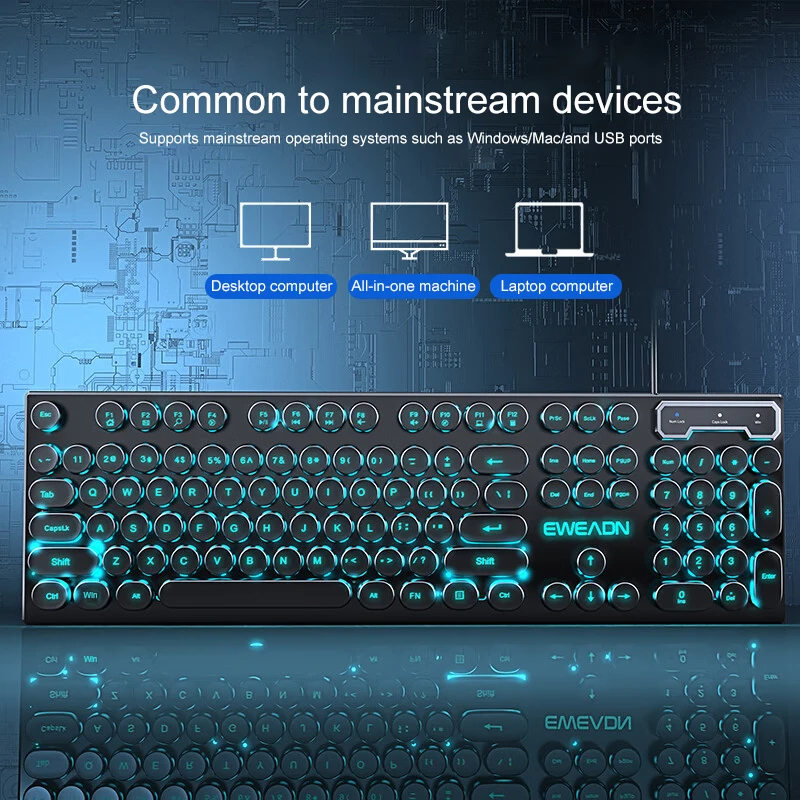 Retro Punk Mechanical Feel Key – Retro Gaming Laptop Bewertung und Preis