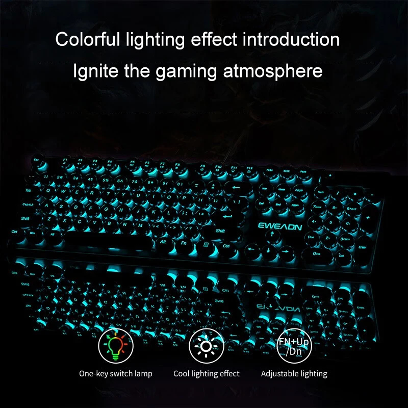 Retro Punk Mechanical Feel Key – Retro Gaming Laptop Bewertung und Preis