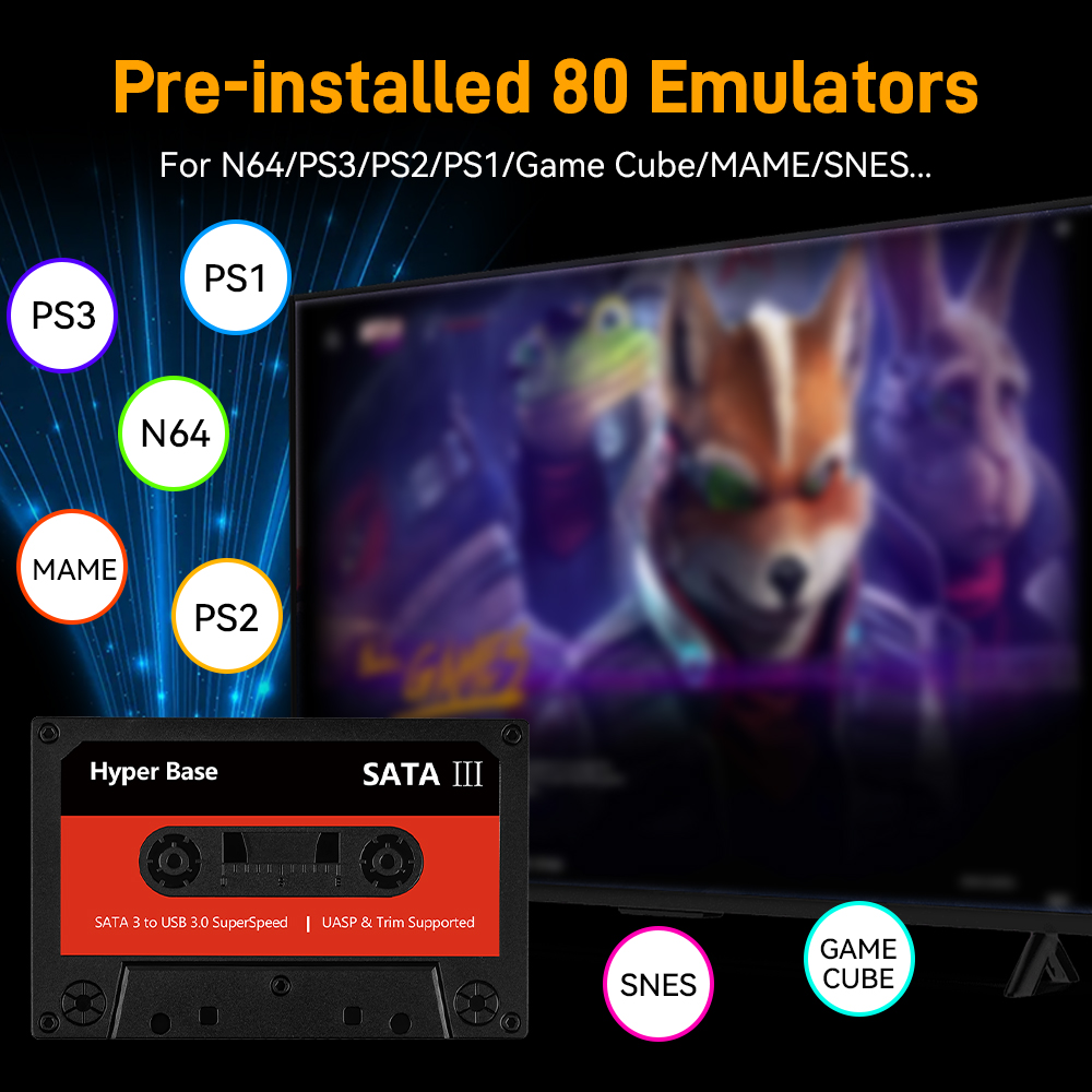 Batocera 500G/2T Emulator Game – Retro Gaming Batocera Bewertung und Preis