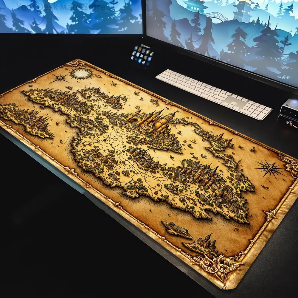 Retro Map Pattern Mouse Pad La – Retro Gaming Xl Bewertung und Preis