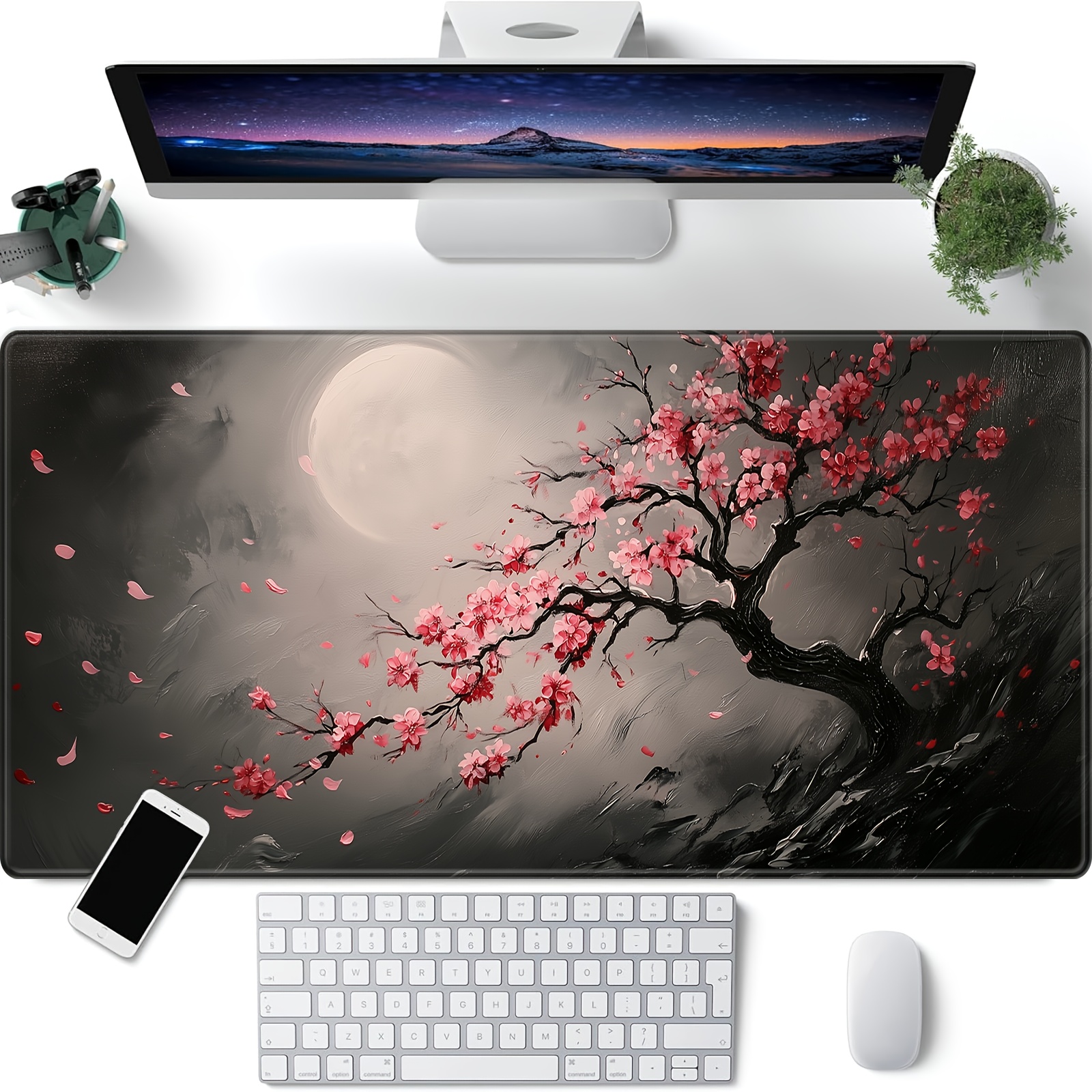 Retro plum blossom design Mous – Retro Gaming Xl Bewertung und Preis