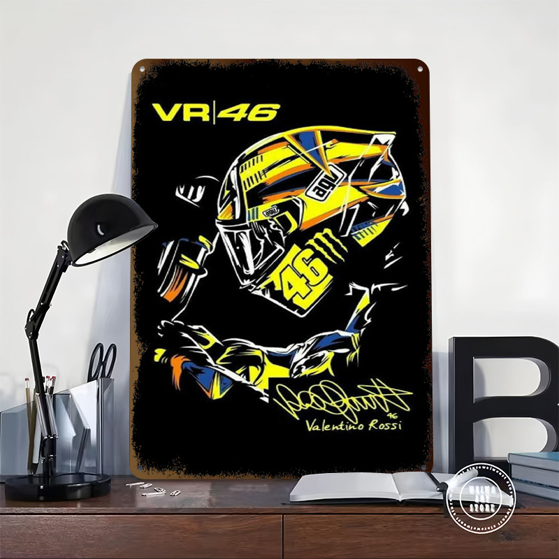 Helmet VR 46 Tinplate Poster V – Retro Gaming Vr Bewertung und Preis