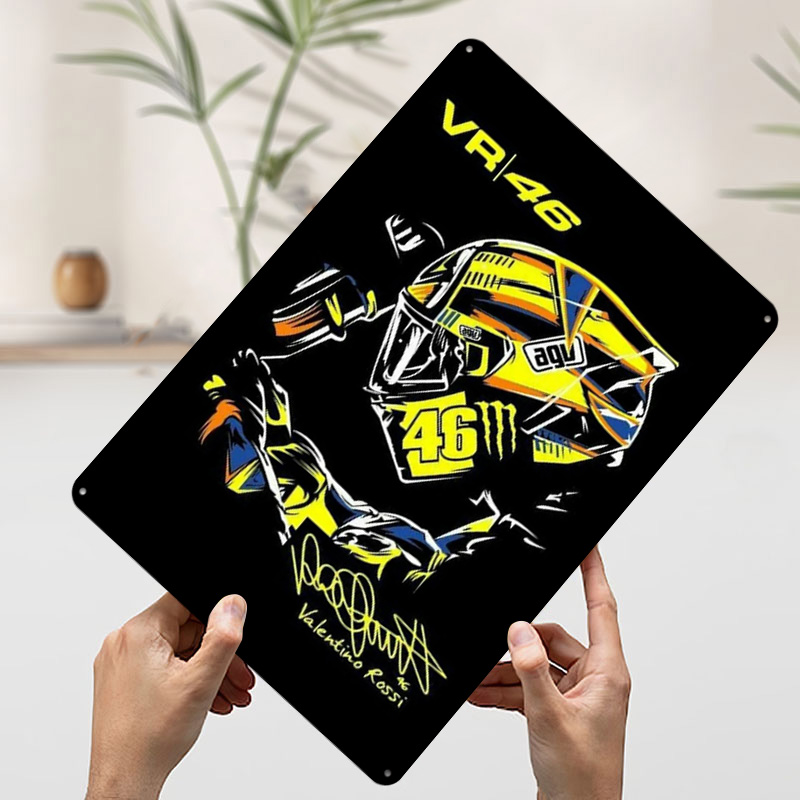 Helmet VR 46 Tinplate Poster V – Retro Gaming Vr Bewertung und Preis