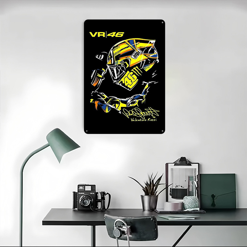 Helmet VR 46 Tinplate Poster V – Retro Gaming Vr Bewertung und Preis