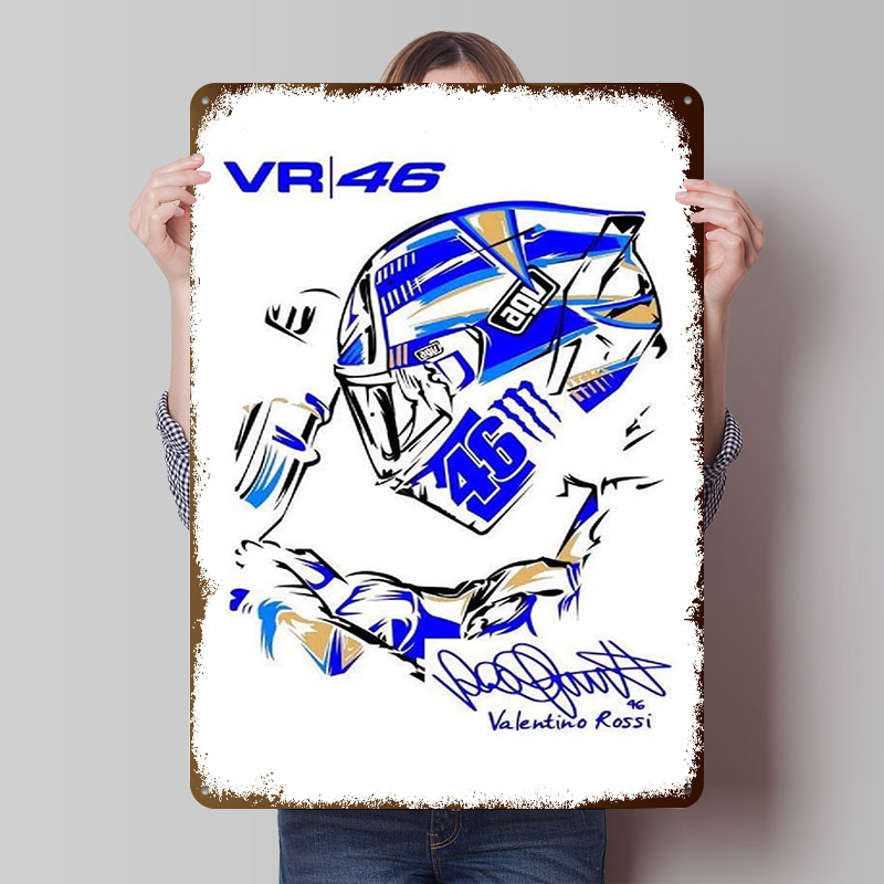 Helmet VR 46 Poster Wall Art R – Retro Gaming Vr Bewertung und Preis
