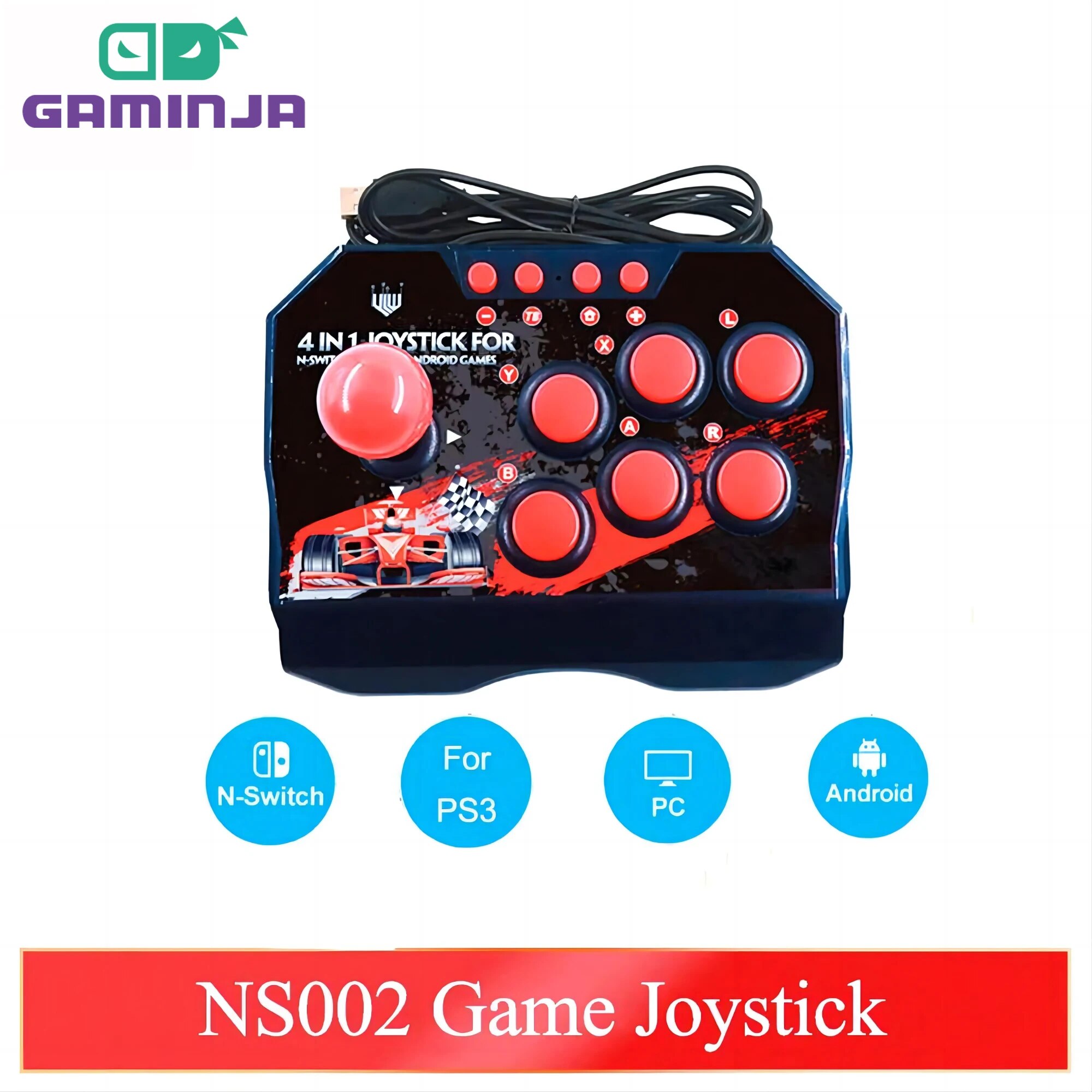 GAMINJA NS002 4 In 1 Retro Arc – Retro Gaming With Raspberry Pi Bewertung und Preis