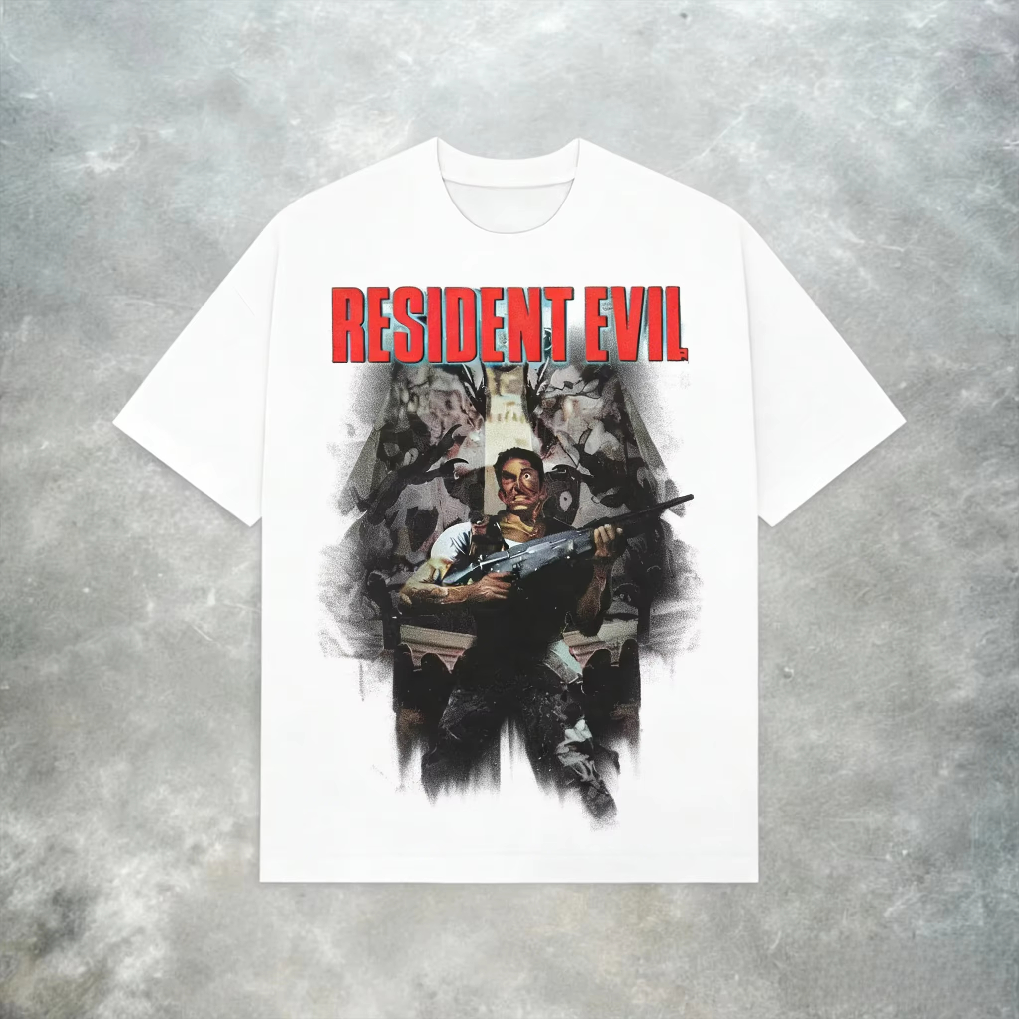 Resident Evil T-shirt_ Y2K Ret – Retro Gaming Aesthetic Bewertung und Preis