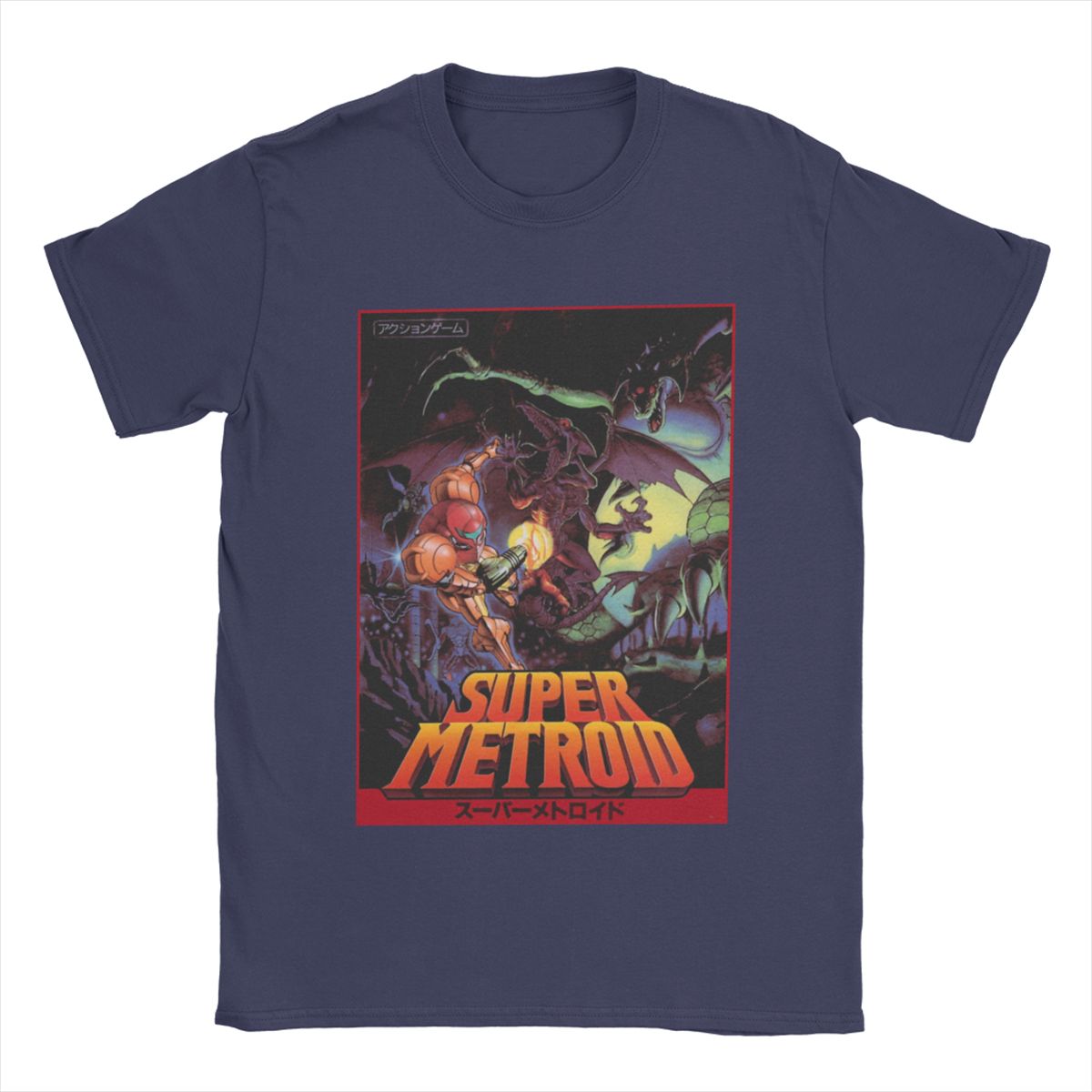 2025 New Super Metroid T-Shirt – Retro Gaming Aesthetic Bewertung und Preis
