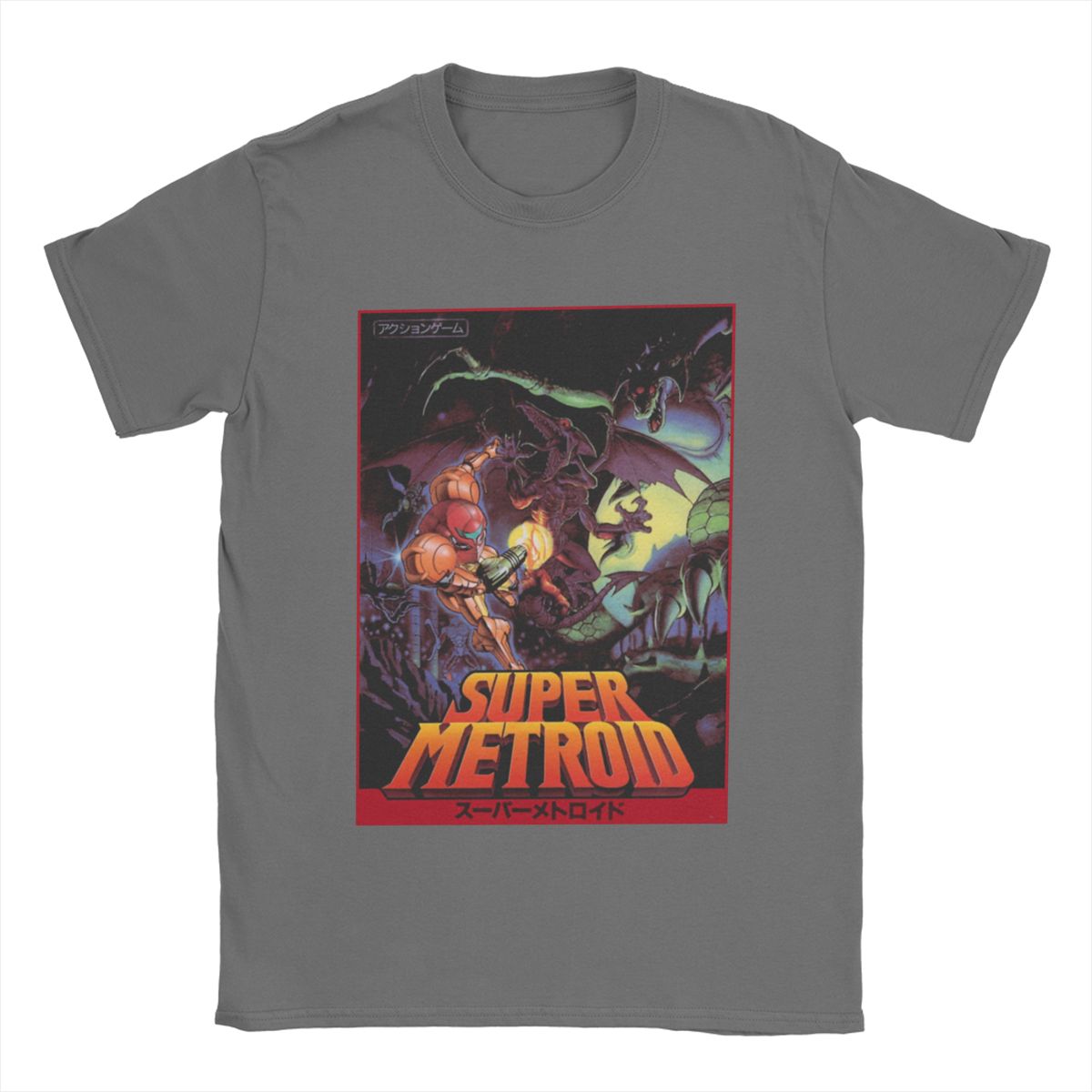 2025 New Super Metroid T-Shirt – Retro Gaming Aesthetic Bewertung und Preis