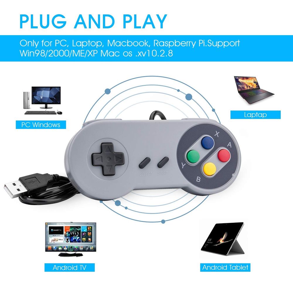 Classic Wired Game Controller  – Retro Gaming With Raspberry Pi Bewertung und Preis