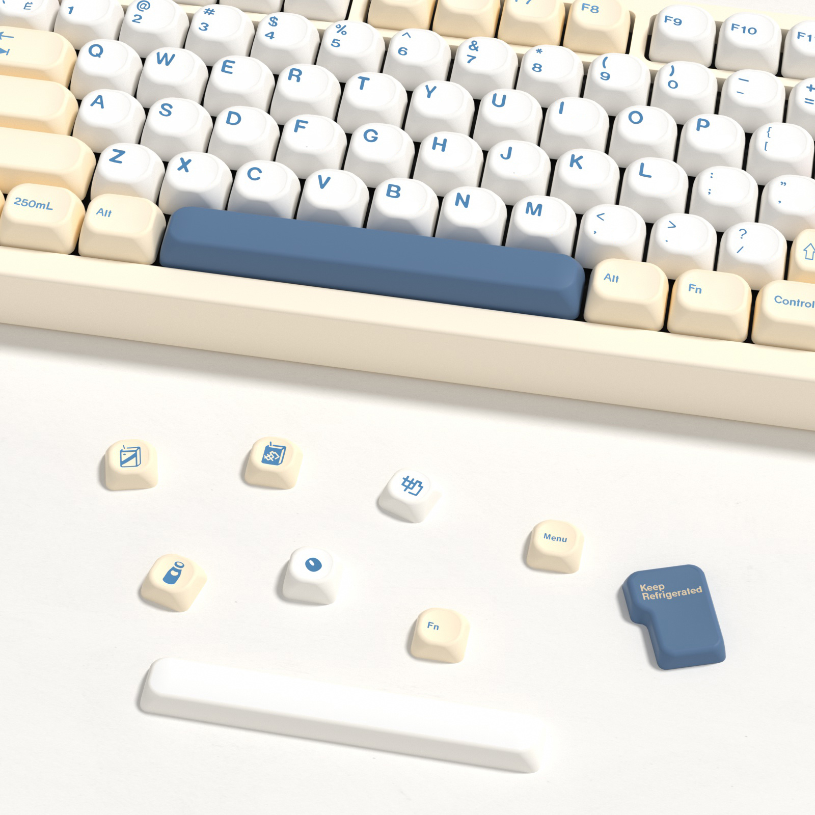 KBDiy GMK Soymilk Keycaps Retr – Retro Gaming Laptop Bewertung und Preis