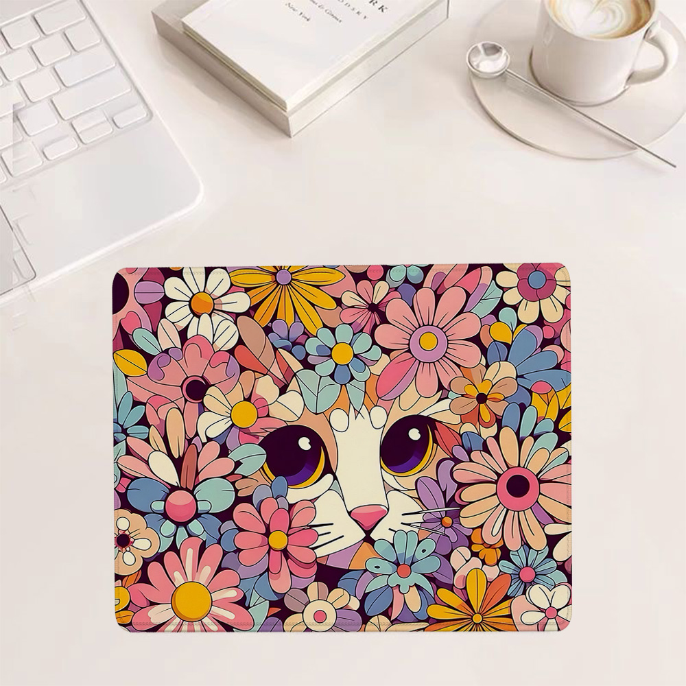 Retro floral cat Small Mouse P – Retro Gaming Keyboard And Mouse Bewertung und Preis