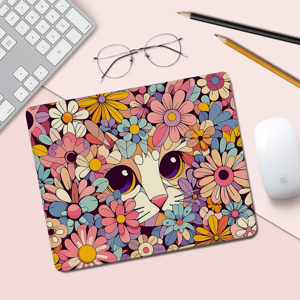 Retro floral cat Small Mouse P – Retro Gaming Keyboard And Mouse Bewertung und Preis