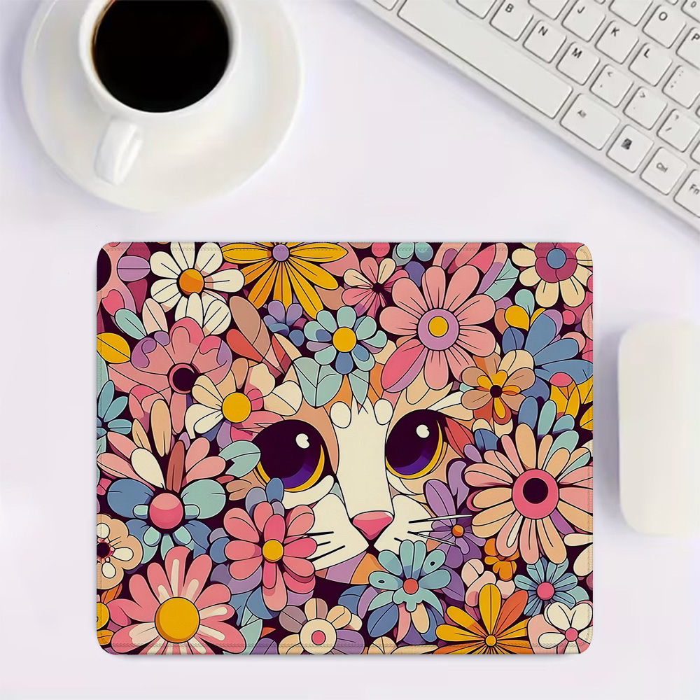 Retro floral cat Small Mouse P – Retro Gaming Keyboard And Mouse Bewertung und Preis