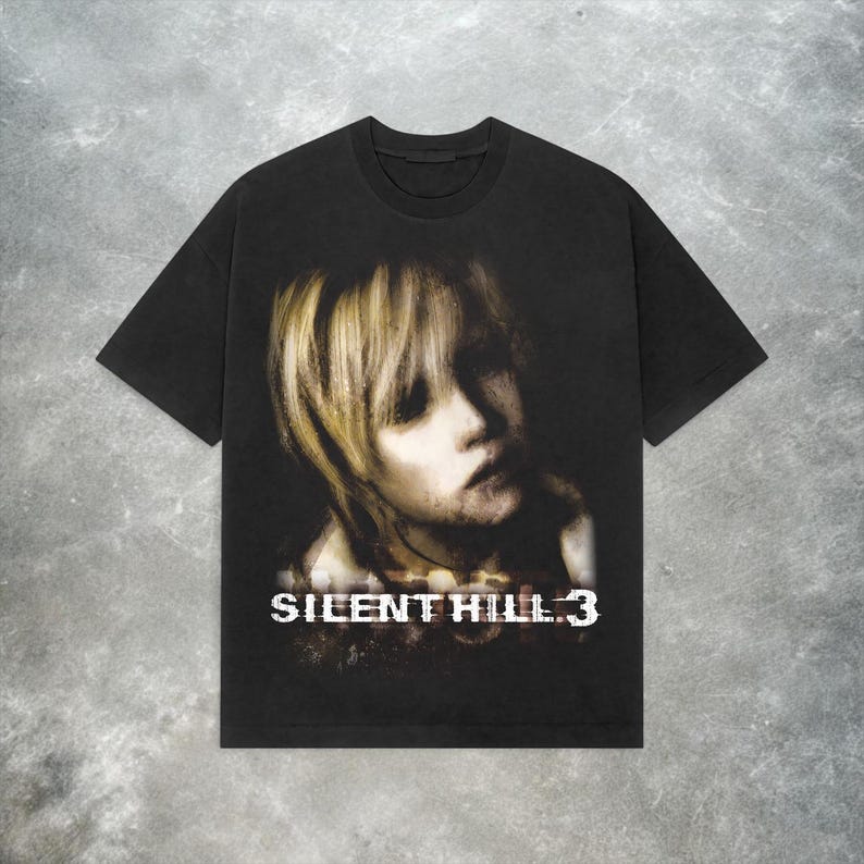Silent Hill 2 OST T-shirt Retr – Retro Gaming Aesthetic Bewertung und Preis