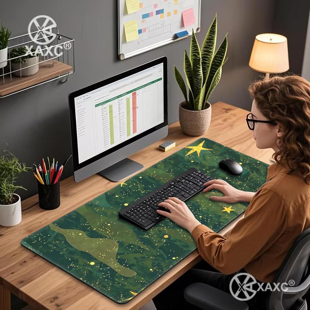 Green Retro Star Stripes Desk  – Retro Gaming Keyboard And Mouse Bewertung und Preis