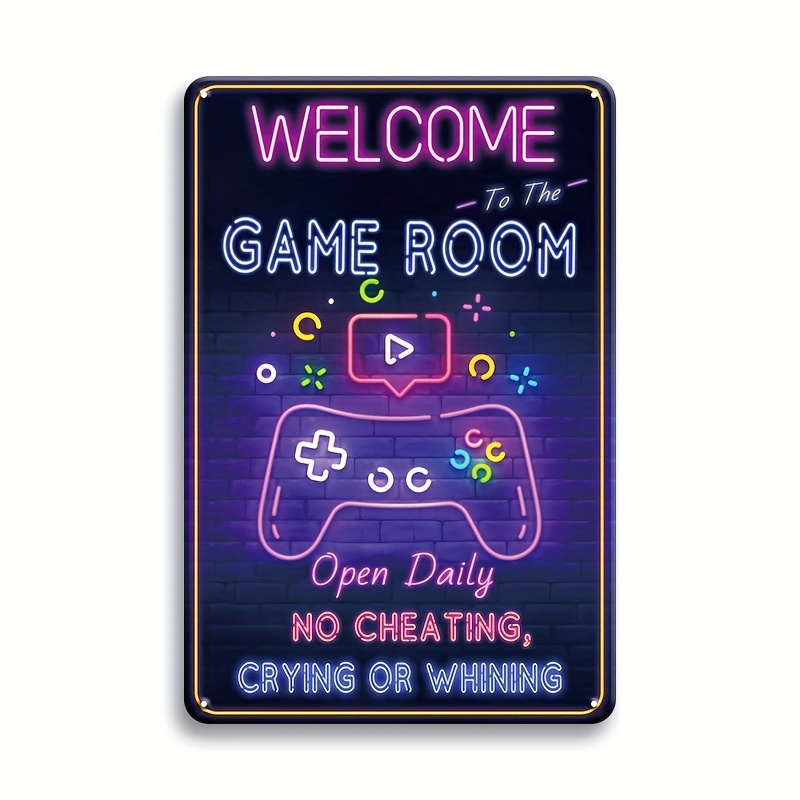 Welcome to the Game Room Metal – Retro Gaming Video Bewertung und Preis