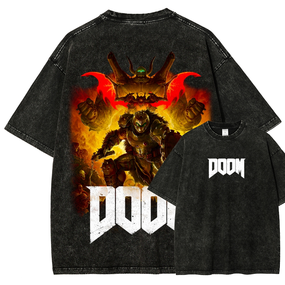 Classic FPS Game DOOM Retro St – Retro Gaming Aesthetic Bewertung und Preis